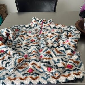 Cozy Multicolor womans Jacket